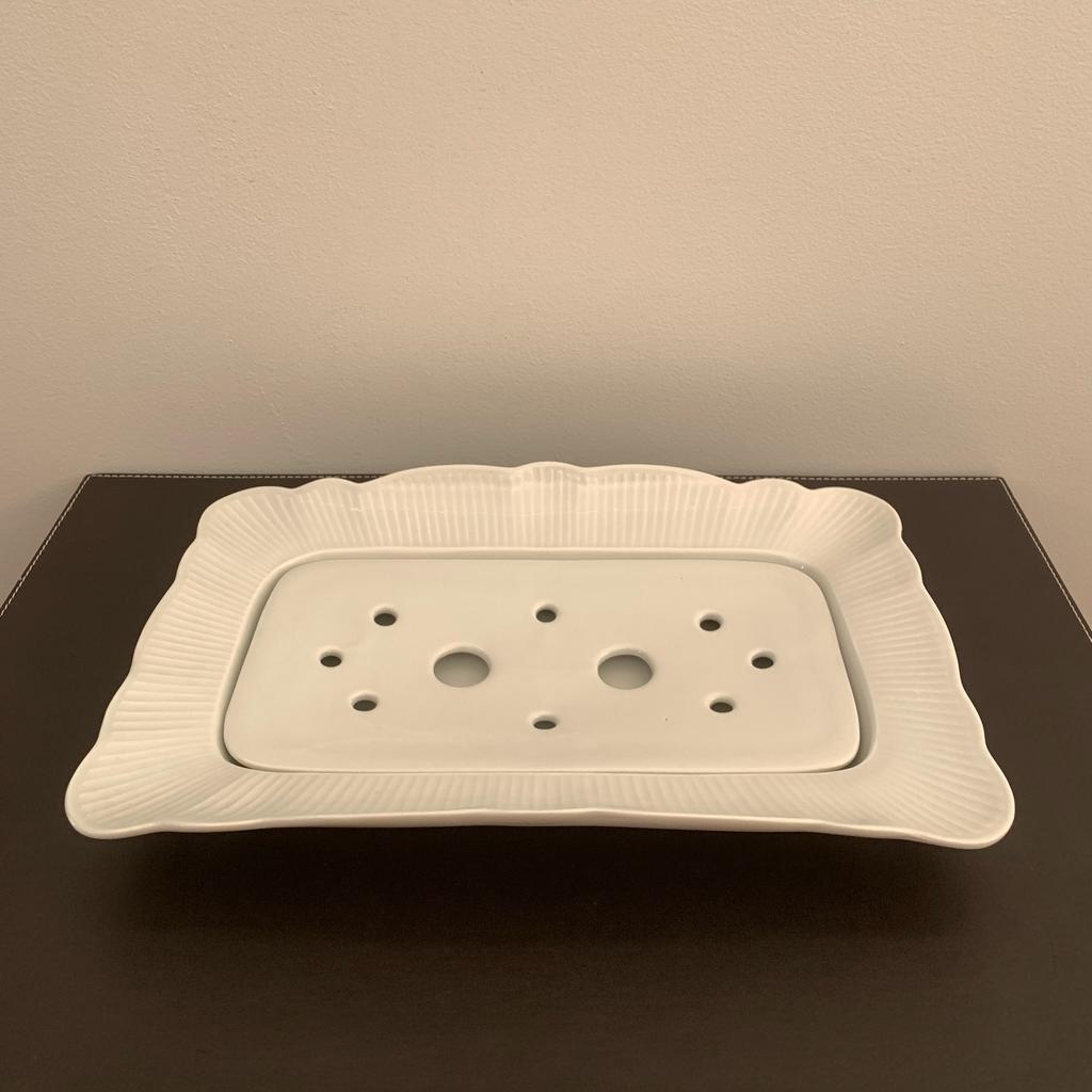 Plat Égouttoir à Asperges PILLIVUYT Ancien (Made in France), Enlèvement ou Envoi