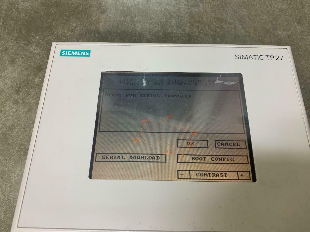 Siemens Simatic TP27 Color, Ophalen, Gebruikt