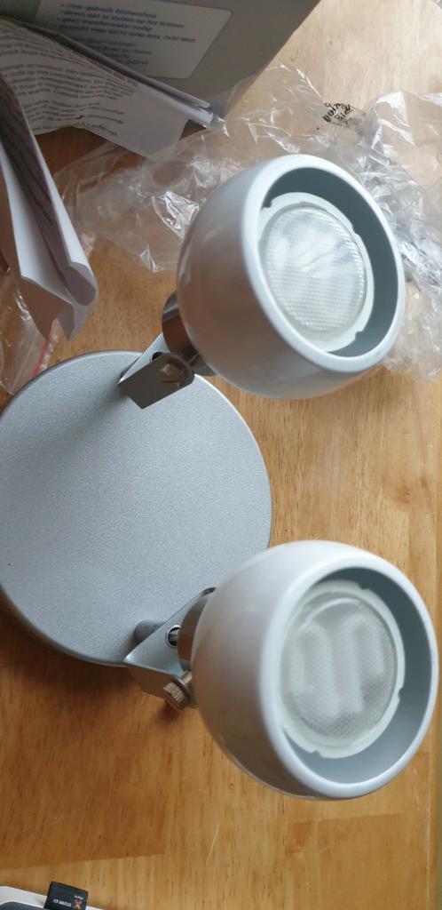 GU-10 duoplaat nieuw plafondlamp in verpakking van Gamma, Ophalen of Verzenden, Nieuw