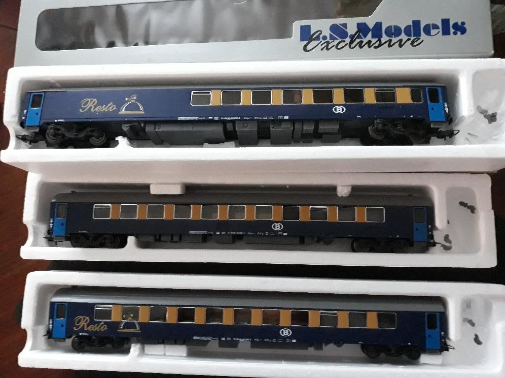 collector item Exclusive LS models HERIS  3 wagons H0, Ophalen of Verzenden, Nieuw