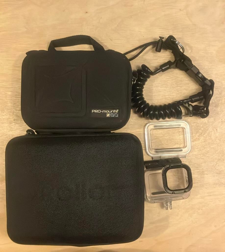 Go pro 8 black met accessoires, Ophalen of Verzenden, Gebruikt, GoPro