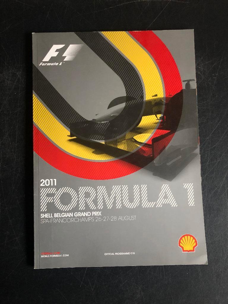programme 2011 Shell Belgian GP francorchamps, Enlèvement ou Envoi