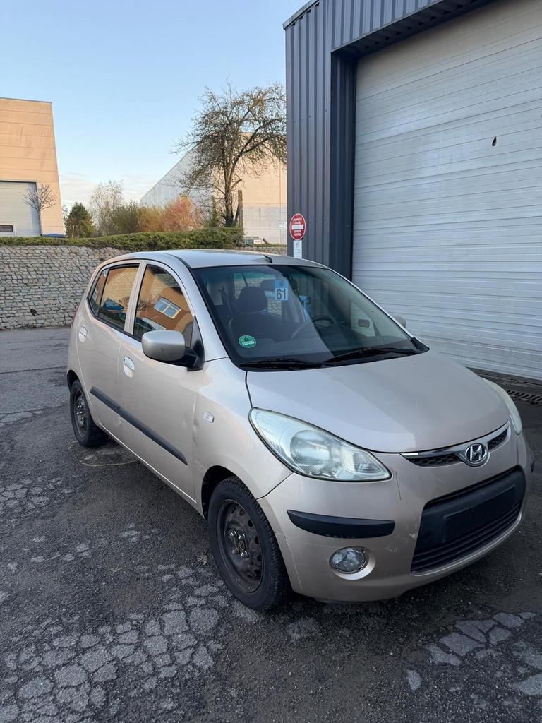 Hyundai i10 diesel euro4 1,1 euro4 controle ok, Autos, Achat, Beige, Entreprise, Boîte manuelle