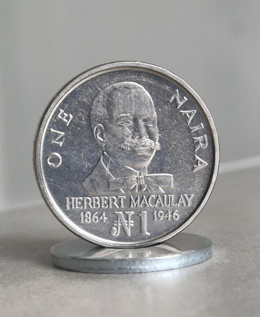 1991, Nigeria , 1 Naira Coin, Postzegels en Munten, Munten | Afrika, Ophalen of Verzenden, Nigeria
