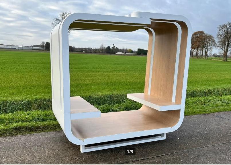 kantoorruimte, trein zitje, seating pod, treincoupes, Articles professionnels, Décoration d'intérieur, Enlèvement, Utilisé, Autres types