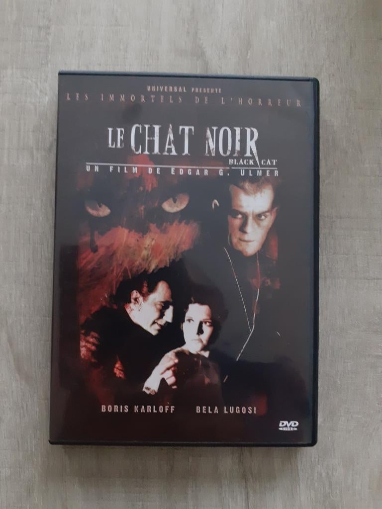 Le chat Noir (Boris Karloff - Bela Lugosi) Dvd, Enlèvement ou Envoi, Comme neuf