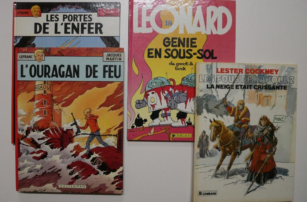 BD Lefranc 2 Ouragan 5 Portes   Lester Cockney Fous Kaboul 2, Enlèvement ou Envoi