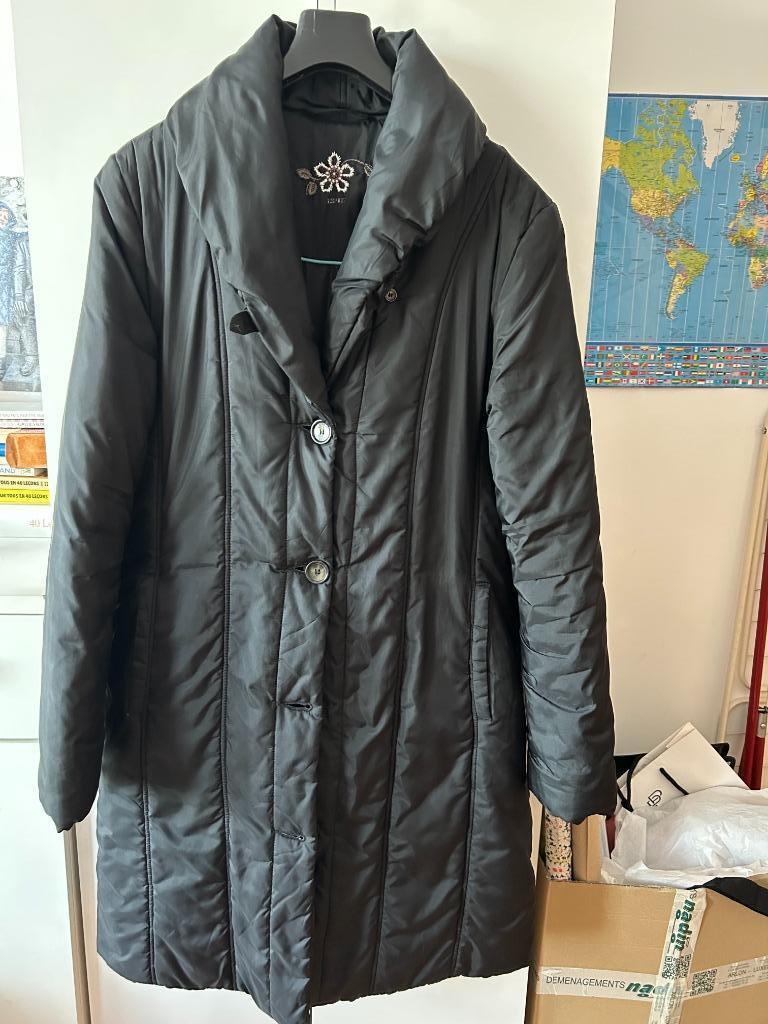 manteau dame  ESPRIT doudoune noir, Vêtements | Femmes, Vestes | Hiver, Taille 42/44 (L), Enlèvement ou Envoi, Porté, Noir