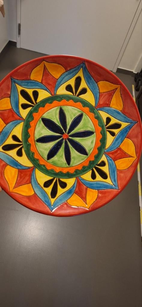 Decoratie bord, Ophalen