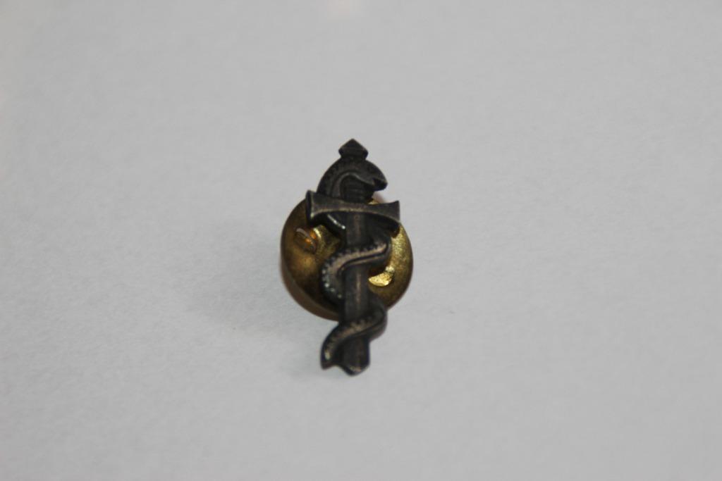 Pologne insigne de col "vétérinaire", Envoi, Armée de terre, Emblème ou Badge