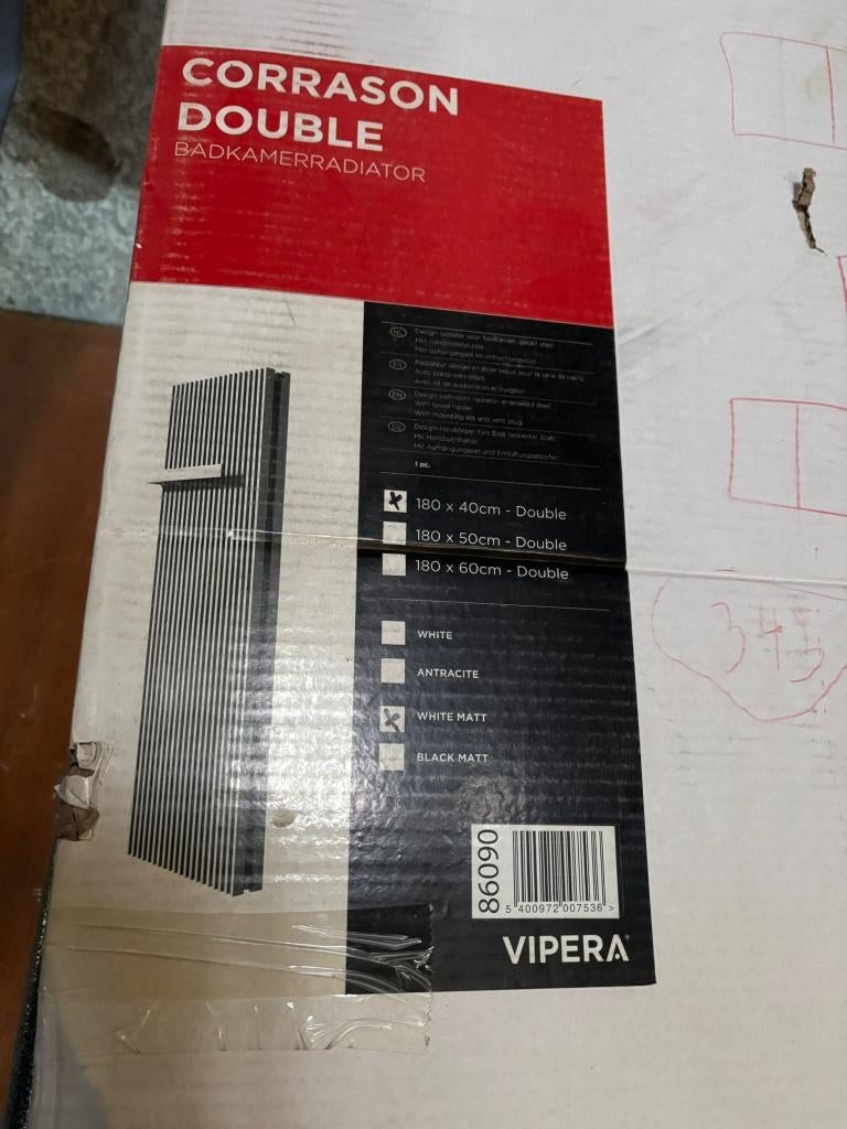 radiator + toebehoren, Ophalen, Nieuw, Radiator
