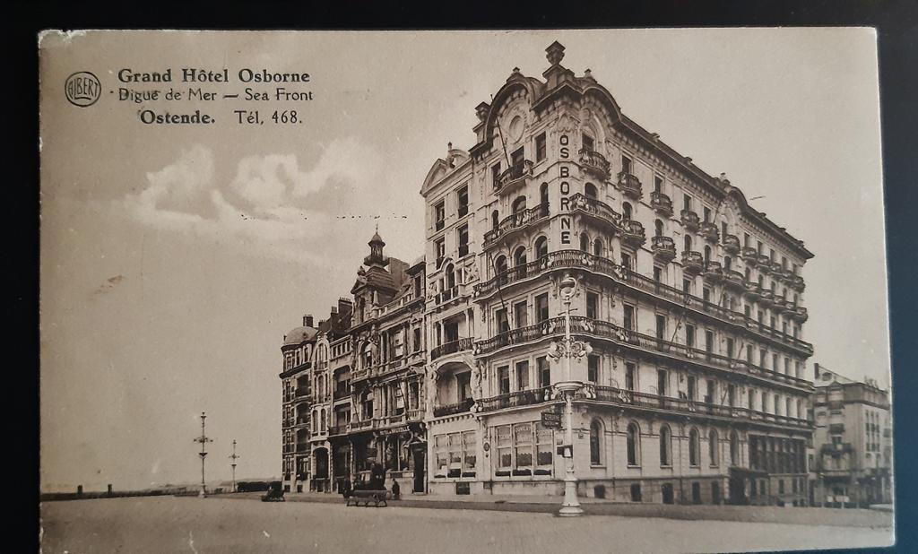 OOSTENDE OSTENDE la digue ZEEDIJK 1925, Ophalen of Verzenden