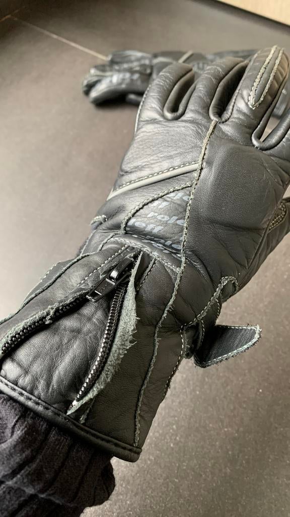 Leather Lady Glove RO76 zwart, Ophalen
