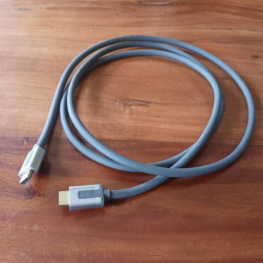 Câble HDMI Profigold 2M, Enlèvement ou Envoi, Comme neuf, Moins de 2 mètres, Câble HDMI