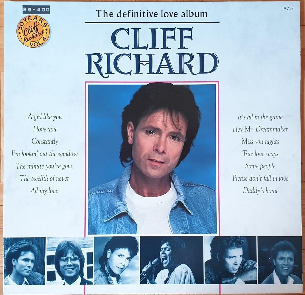 2LP Cliff Richard - The Definitive Love Album, Ophalen of Verzenden, Gebruikt, 12 inch