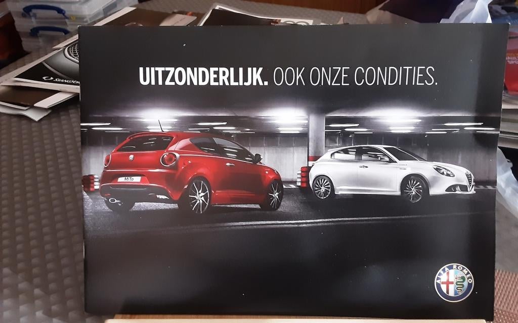Alfa romeo gamma brochure, Livres, Enlèvement ou Envoi, Comme neuf, Alfa Romeo