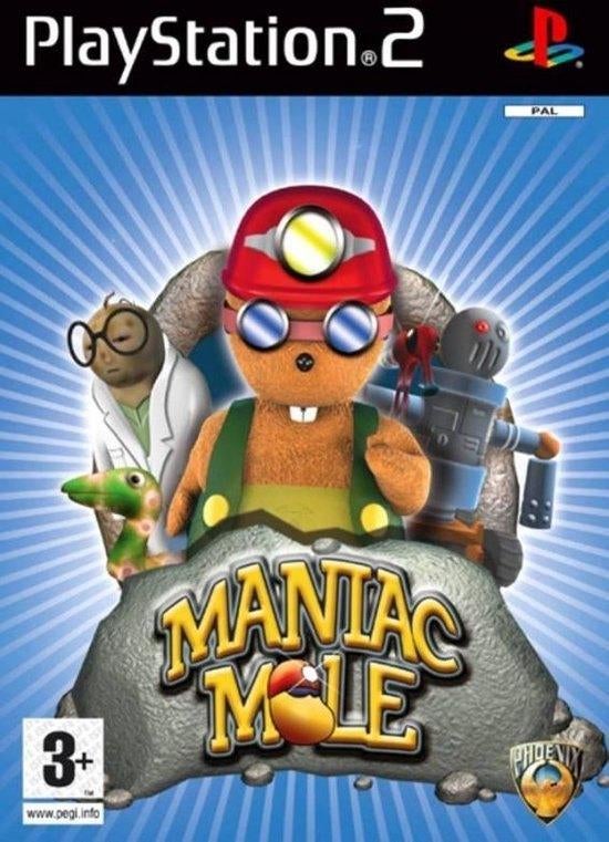 Maniac Mole, Avontuur en Actie, Gebruikt, 1 speler, Ophalen of Verzenden