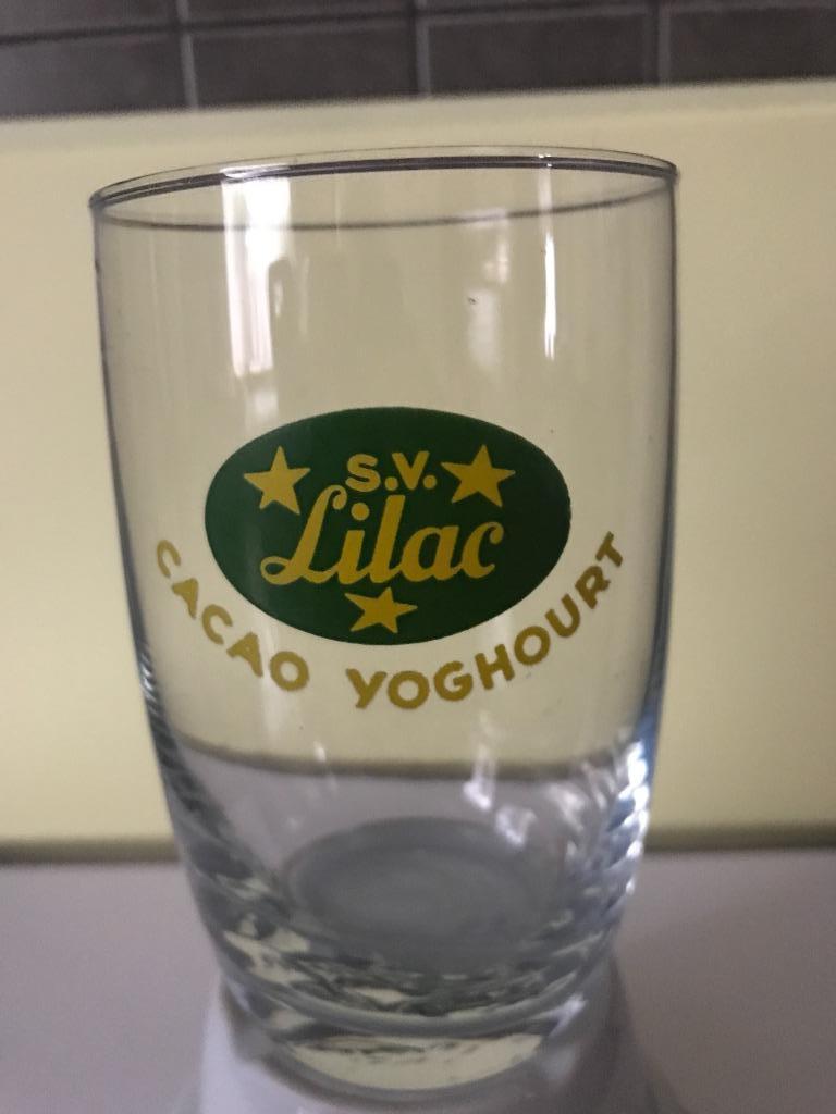 Lilac Cacao - Yoghourt verre, Enlèvement ou Envoi, Comme neuf, Verre ou Verres, Autres marques