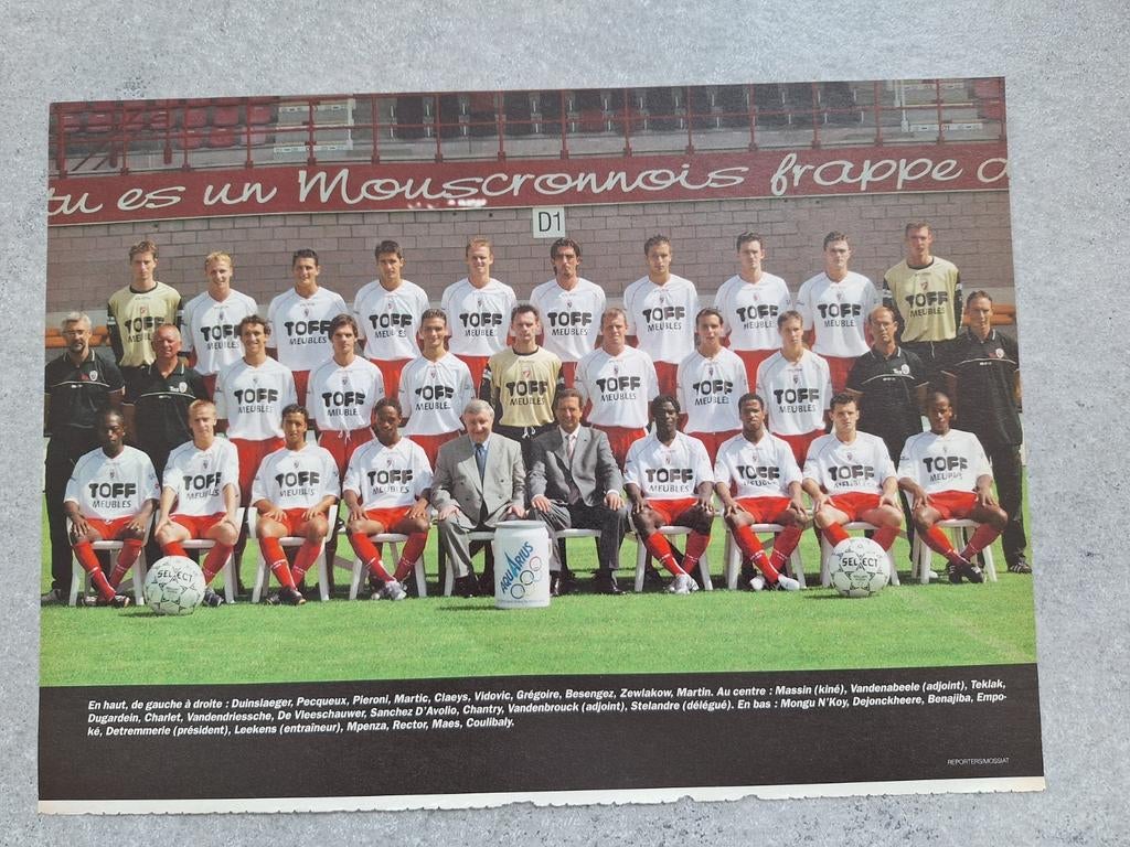 Mouscron, Collections, Articles de Sport & Football, Enlèvement ou Envoi