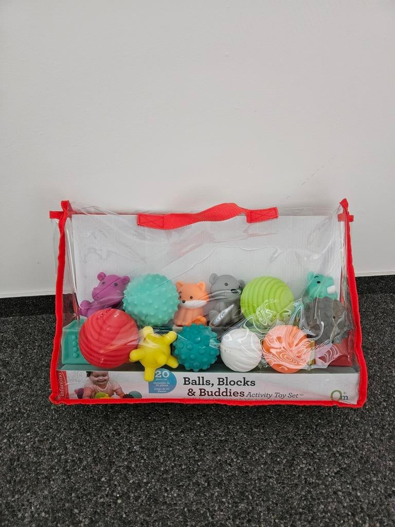De eerste blokjes, balletjes en diertjes - baby- Infantino, Enlèvement, Comme neuf