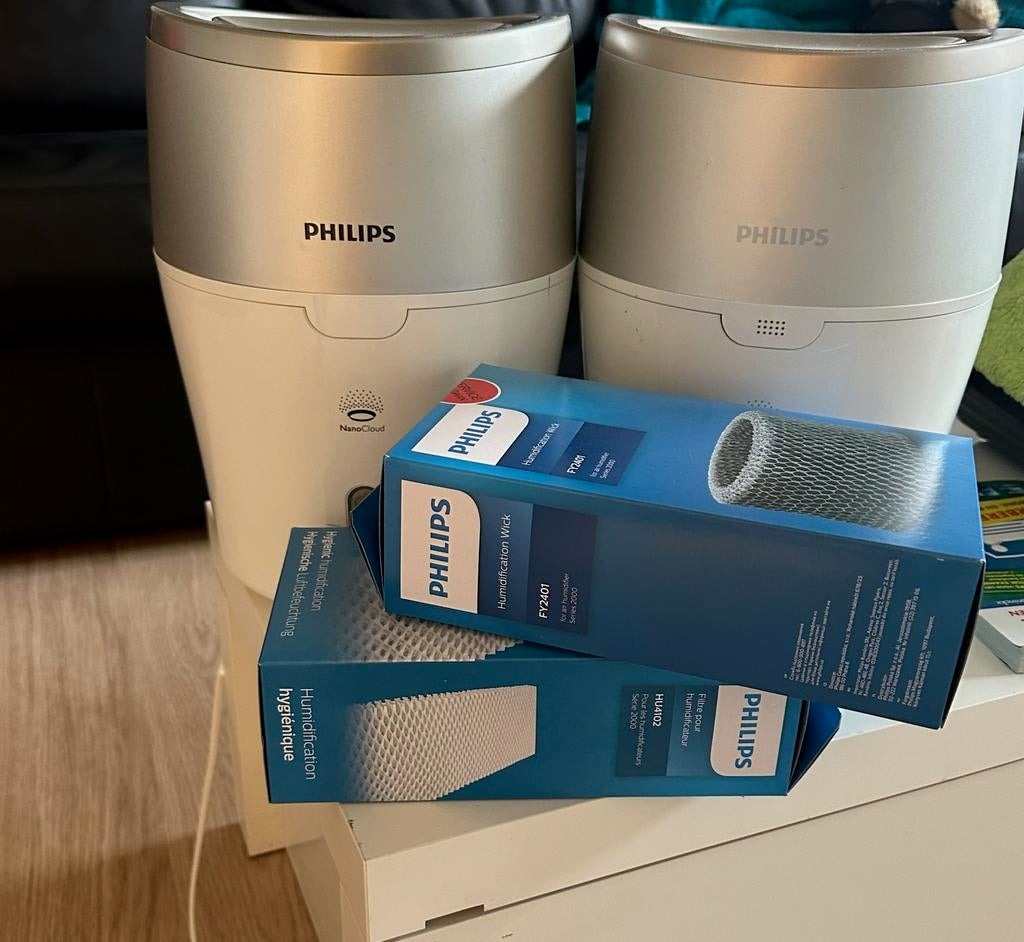 Philips luchtbevochtiger, Ophalen, Gebruikt, Luchtbevochtiger