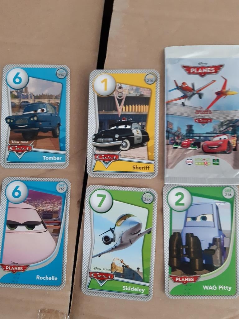 Kaartjes Disney  Planes (44), Verzamelen, Verzenden, Nieuw