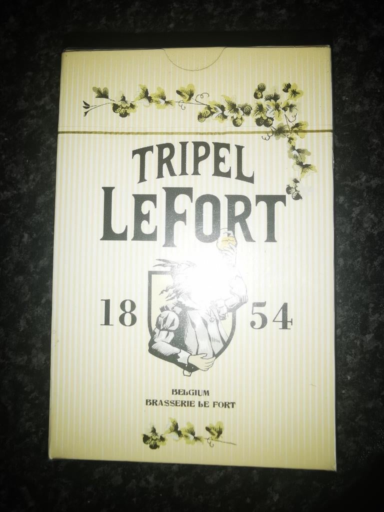 Tripel LeFort speelkaarten nieuw in cellofaan verpakking, Verzamelen, Ophalen of Verzenden, Nieuw, Overige typen