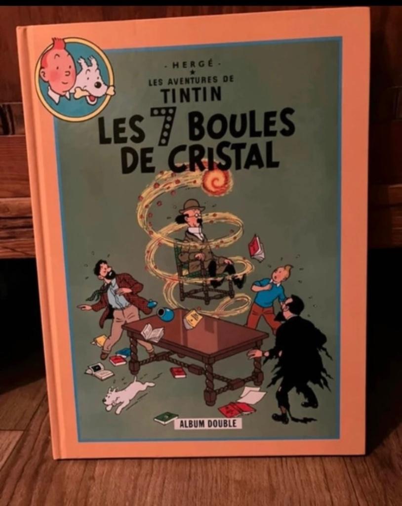 Bd les 7 boules de cristal et le temple du soleil, Livres, Une BD, Enlèvement, Neuf, HERGE