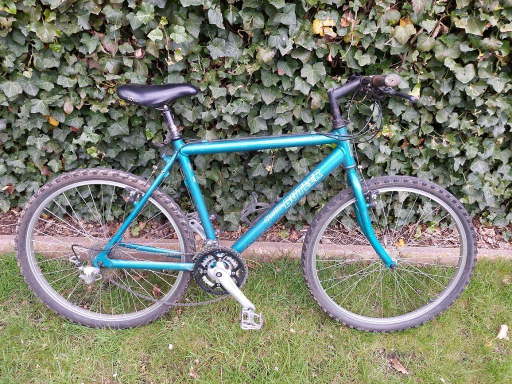 Mountainbike Claud Butler retro (Met splinternieuwe Shimano, Minder dan 10 versnellingen, Gebruikt, Vering, Minder dan 49 cm