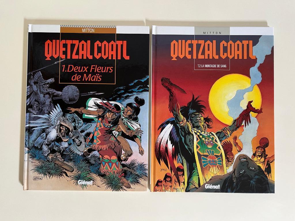 Mitton - Quetzalcoatl - delen 1/2 - 1997, Boeken, Stripverhalen, Verzenden, Zo goed als nieuw, Mitton