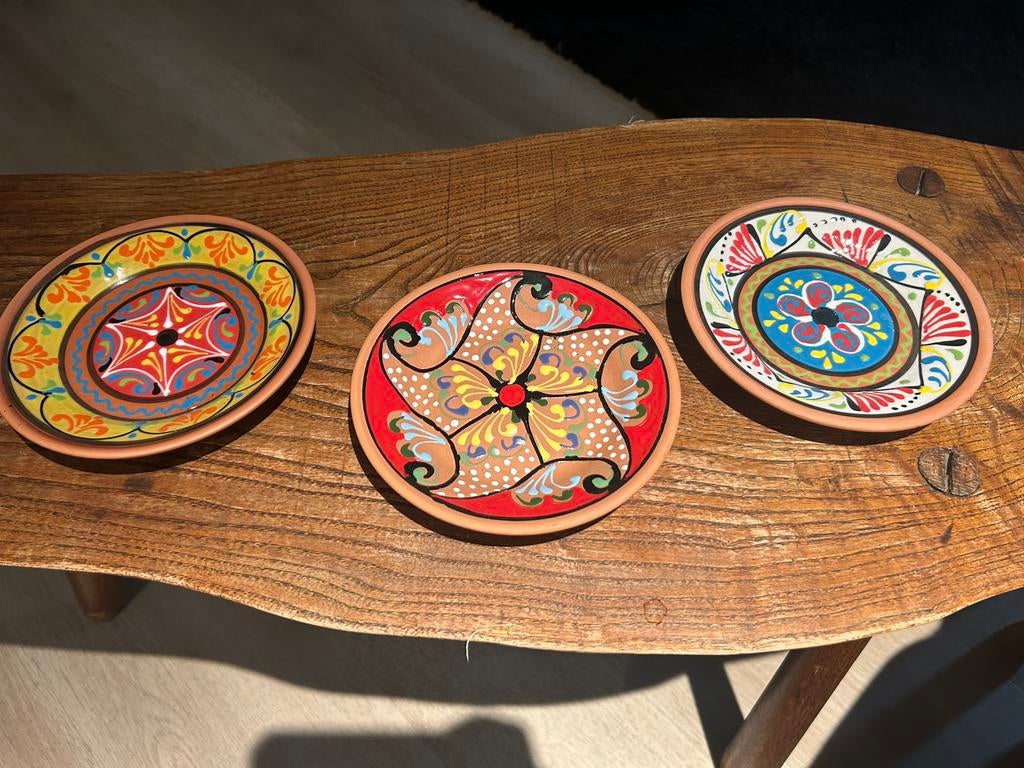 Drie kleine Andalusische decoratieve, Ophalen, Nieuw