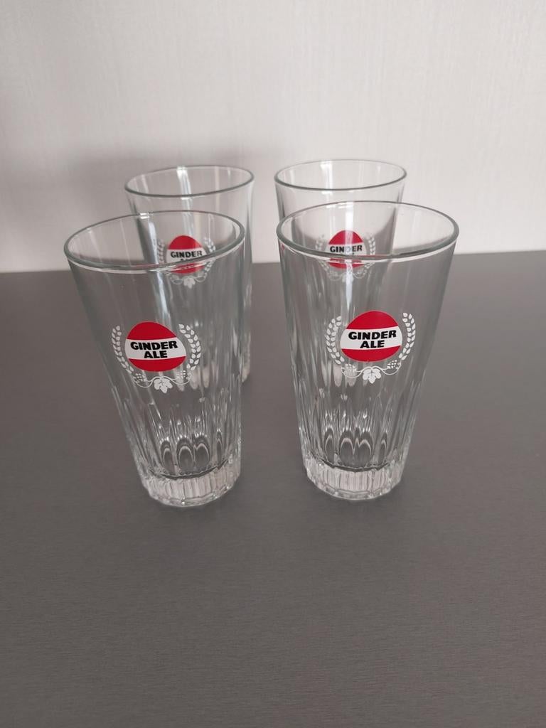 Ginder Ale glazen, Ophalen of Verzenden, Gebruikt