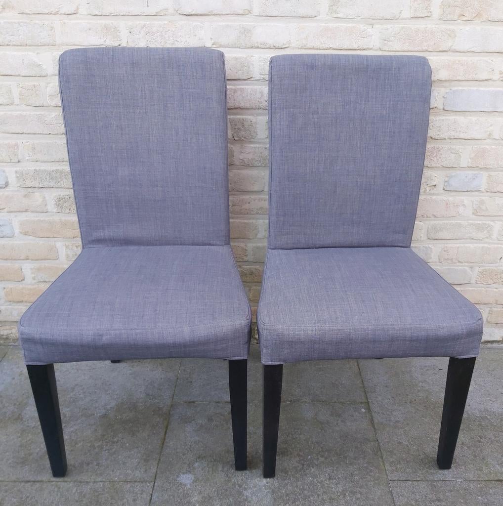 Ikea henrijsdal lot 2 chaises, Enlèvement, Utilisé