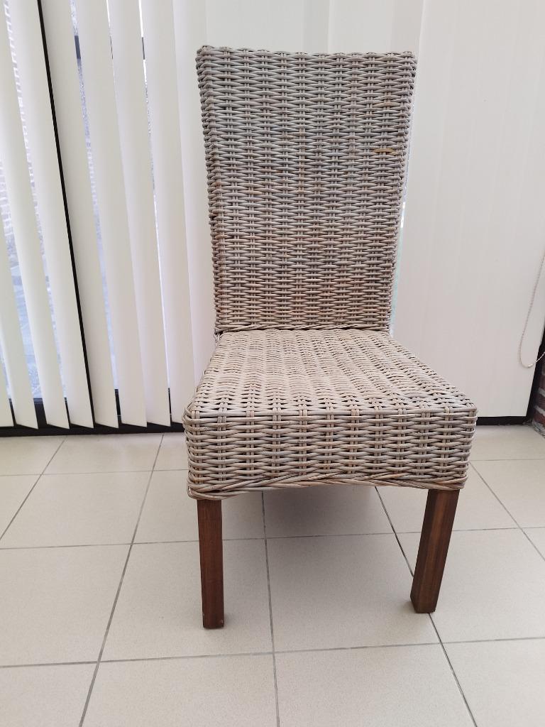 8 rotan stoelen, Huis en Inrichting, Stoelen, Ophalen