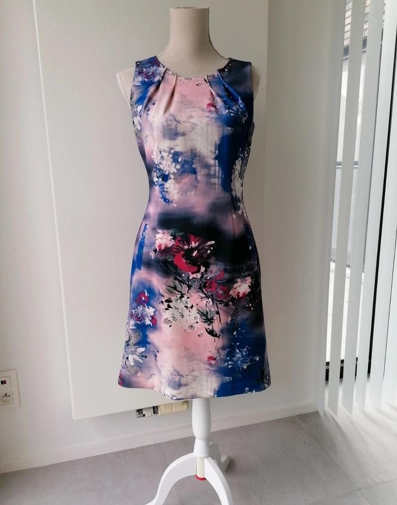 Meerkleurige jurk van Marie Méro , mt 36, Kleding | Dames, Marie Méro, Ophalen of Verzenden, Zo goed als nieuw, Maat 36 (S)