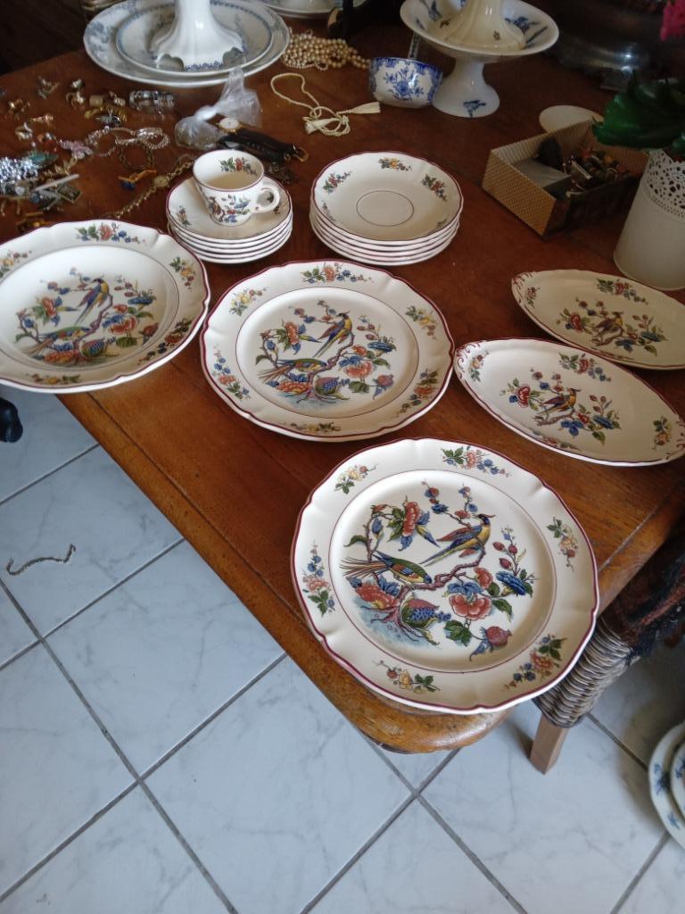 ROUEN villeroy en boch PHOENIX VERKOOP PER STUK PRIJS VERMEL, Antiquités & Art, Antiquités | Services (vaisselle) pièces, Enlèvement ou Envoi