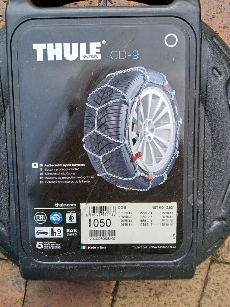 Thule sneeuwkettingen, Auto diversen, Sneeuwkettingen, Ophalen, Zo goed als nieuw
