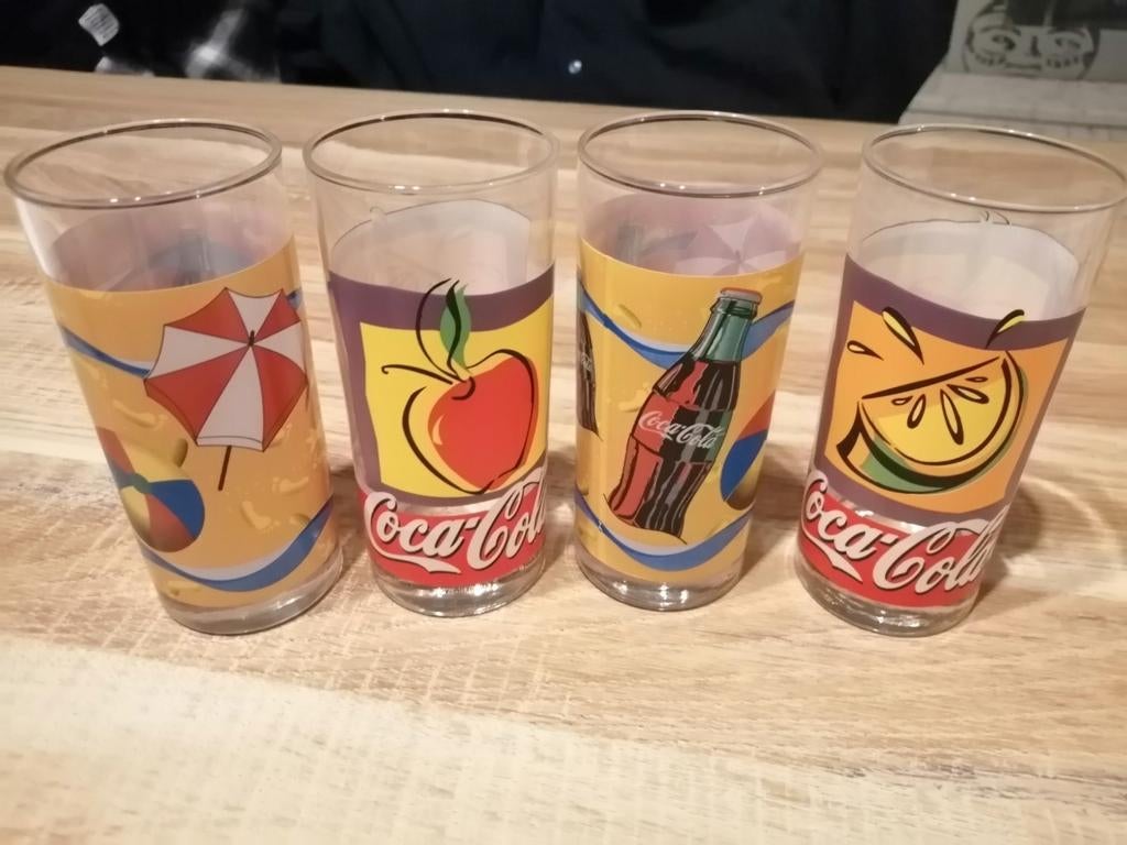 Verres Coca-Cola, Enlèvement ou Envoi, Comme neuf, Verre à soda