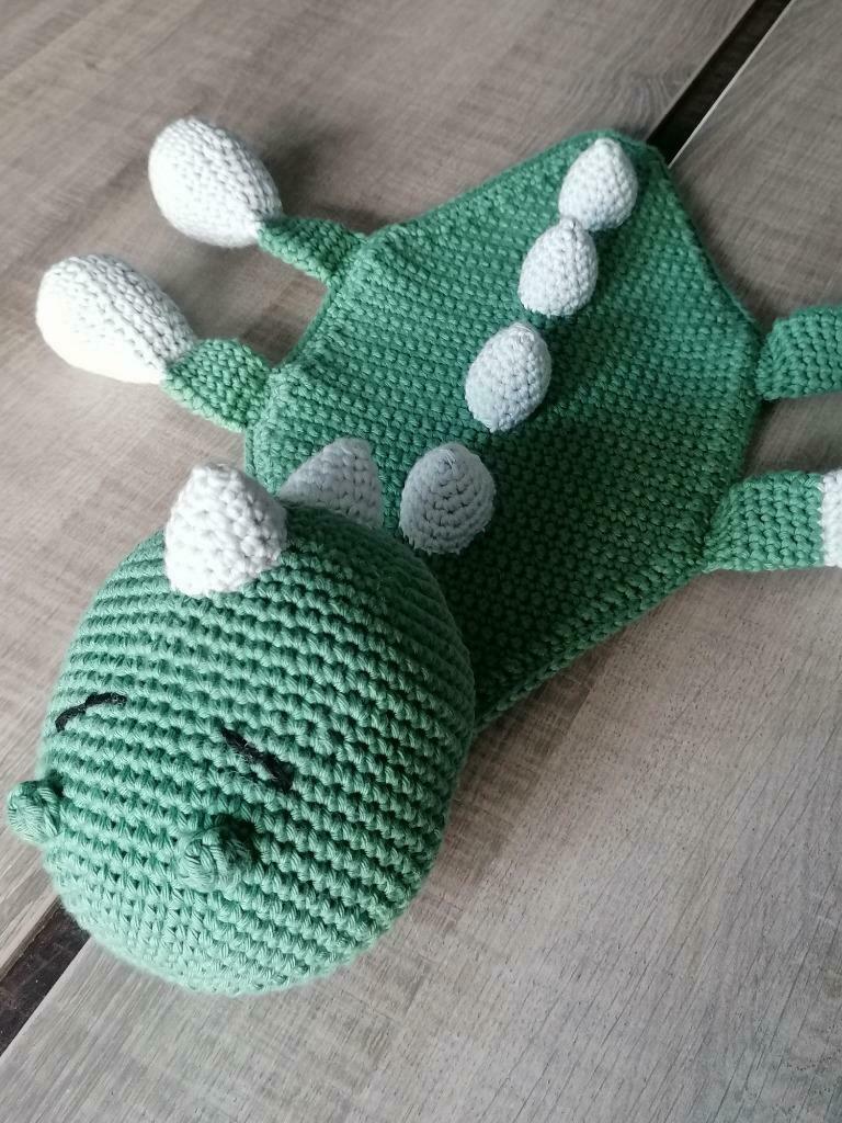 Donni de dino knuffeldoek/knuffelpop, Ophalen of Verzenden, Nieuw, Overige typen