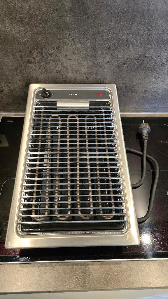 NOVY - inbouw grillplaat, Elektronische apparatuur, Kookplaten, Ophalen, Zo goed als nieuw, Inbouw, Elektrisch