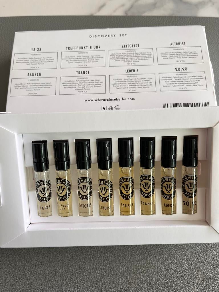 Coffret découverte Black Berlin 8x1,8ml EDP, Enlèvement ou Envoi, Comme neuf