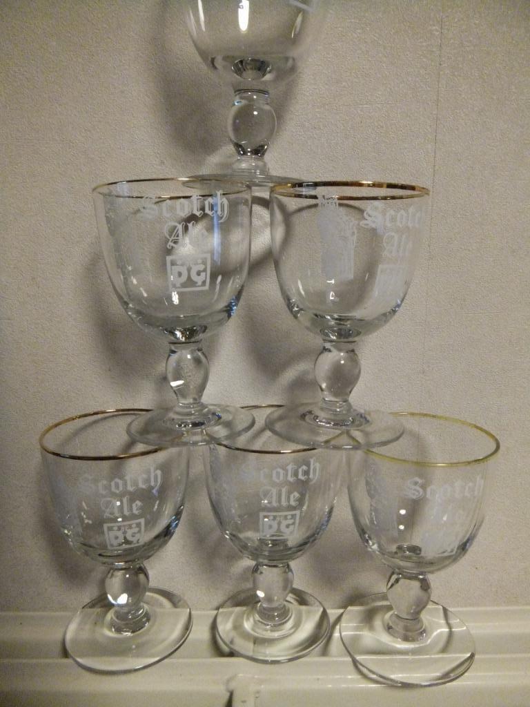 verschillende bierglazen ,vintage, Enlèvement ou Envoi, Comme neuf, Verre ou Verres