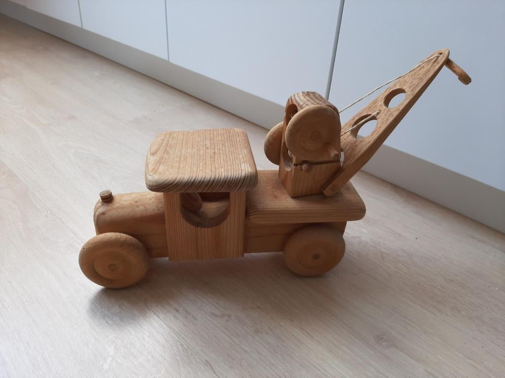 Vrachtwagen met kraan, Kinderen en Baby's, Ophalen, Zo goed als nieuw