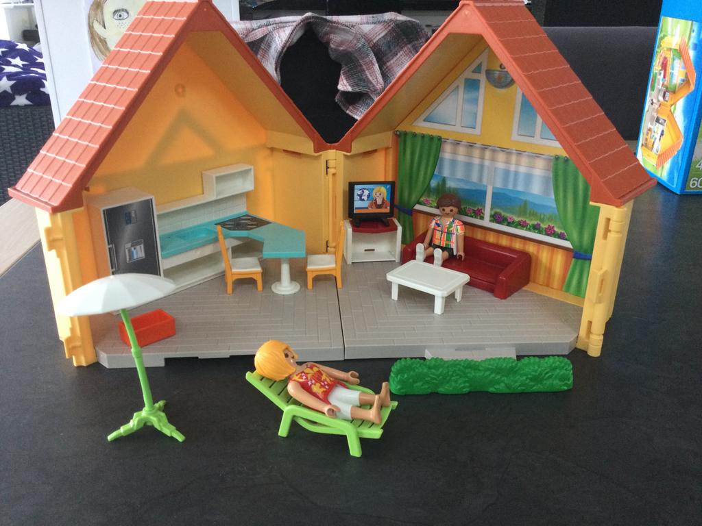 Playmobil summer fun vakantiehuis, Kinderen en Baby's, Speelgoed | Playmobil, Ophalen, Zo goed als nieuw