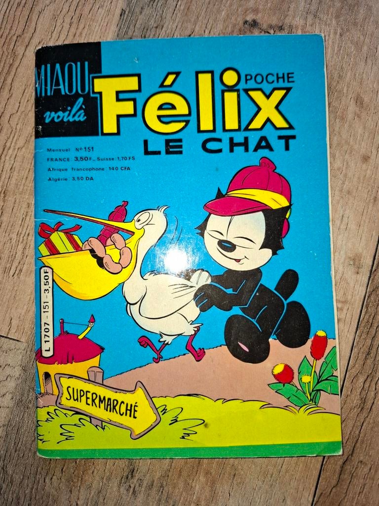 Felix le chat, Boeken, Stripverhalen, Verzenden, Zo goed als nieuw