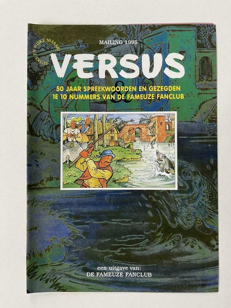 Suske en wiske vandersteen versus folder 1995 spreekwoorden, Verzamelen, Ophalen of Verzenden, Suske en Wiske, Nieuw, Overige typen