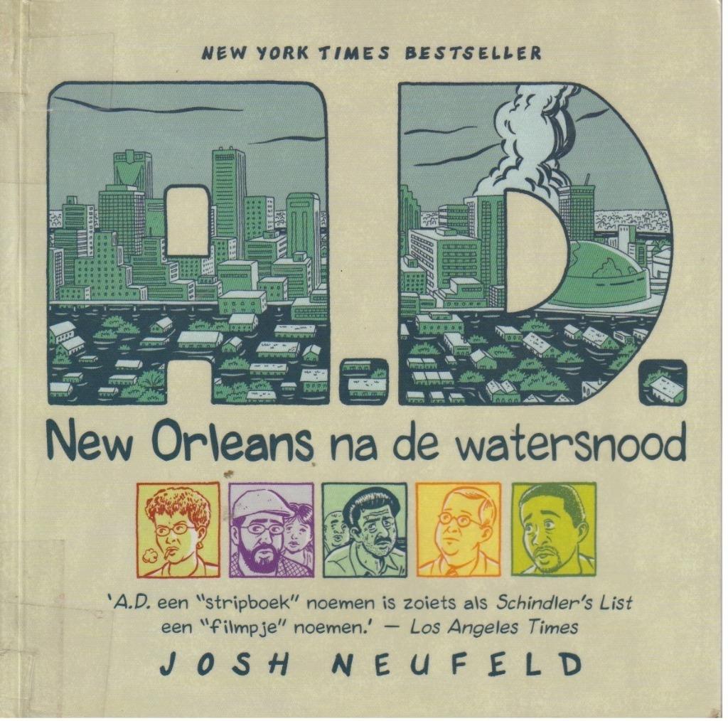 Strip - A.D. - New Orleans na de watersnood" - Josh Neufeld., Verzenden