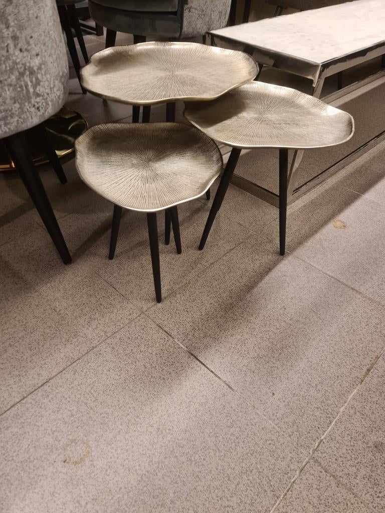 Nieuwe Richmond set van 3 Volenta salontafels €175 set 3x, Huis en Inrichting, Tafels | Salontafels, Nieuw, 50 tot 75 cm, Minder dan 50 cm
