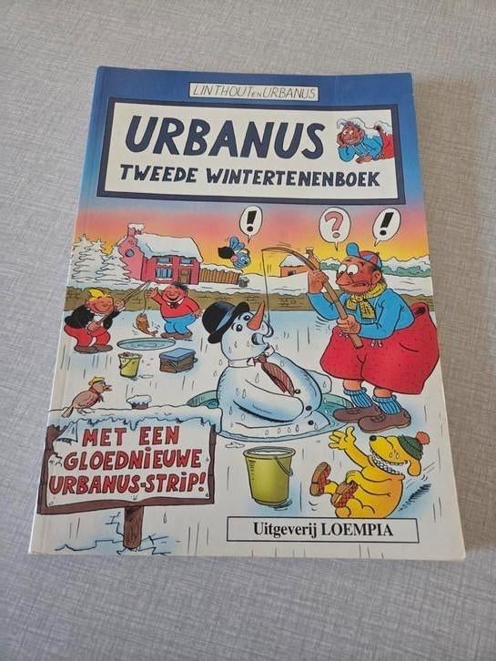 Urbanus tweede wintertekenboek, 1ste druk., Boeken, Eén comic, Linthout en Urbanus, Europa, Ophalen of Verzenden