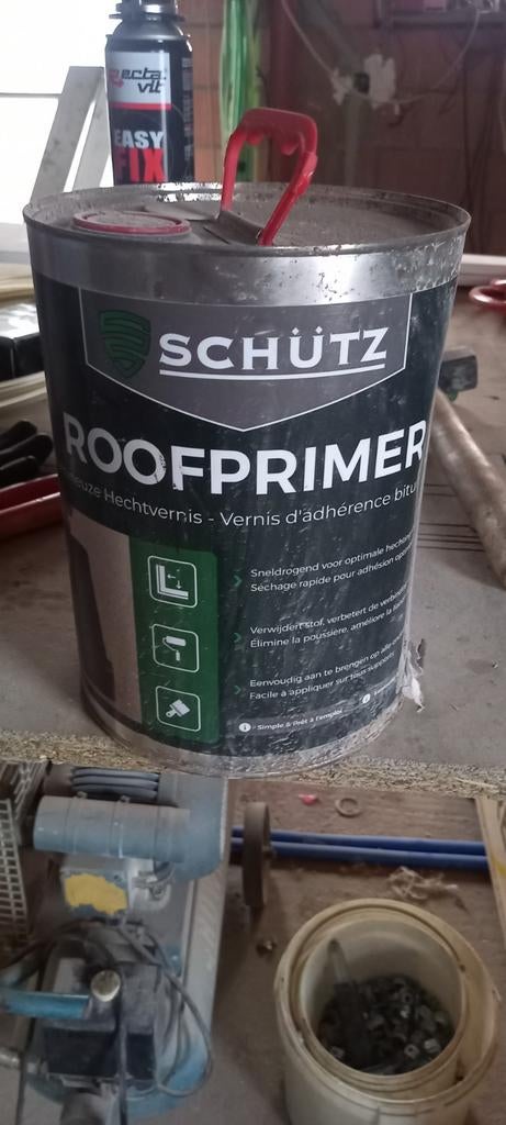 Primaire roofing, Enlèvement